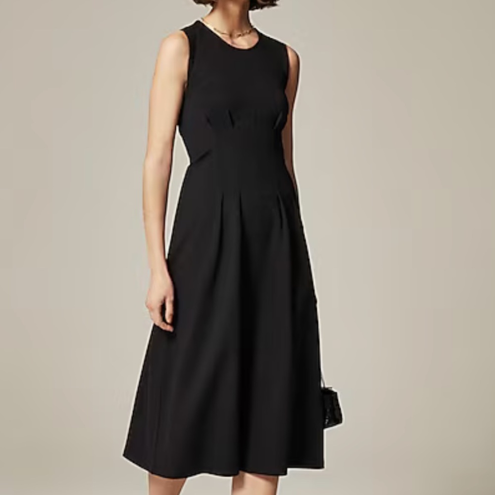 NWT J. Crew Navy Nadia Dress in Ponte XS (could fit size S) Originally $128